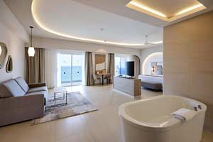 The Ocean View Suites at the Hotel Riu Palace Aquarelle